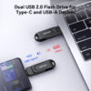 KOOTION 8G USB2.0 Dual Connector 2 in 1 USB Flash Drive