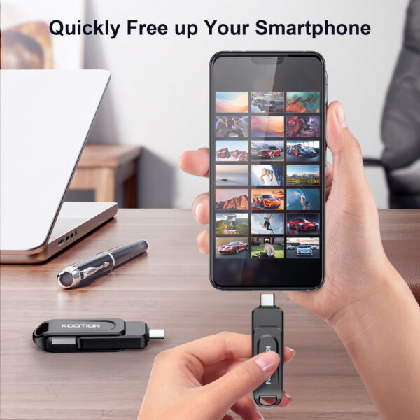 KOOTION 8G USB2.0 Dual Connector 2 in 1 USB Flash Drive