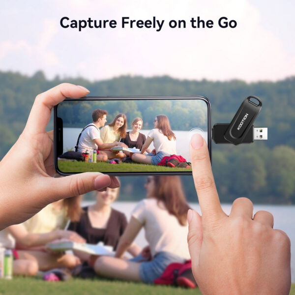 KOOTION 8G USB2.0 Dual Connector 2 in 1 USB Flash Drive