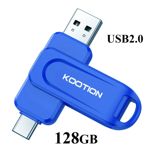 128GB USB2.0 OTG 2 in 1 128GB USB2.0 OTG 2 in 1