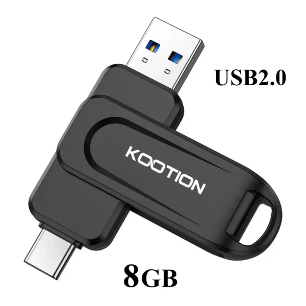 8GB USB2.0 OTG 2 in 1