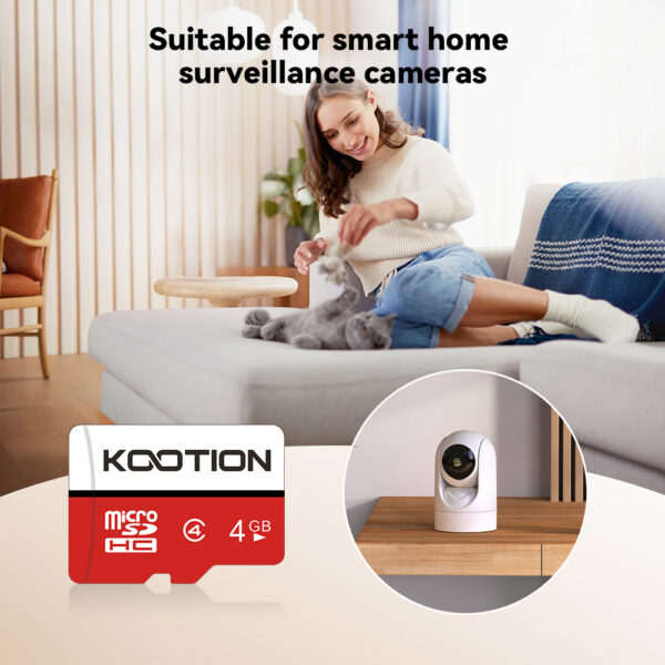 KOOTION 4GB Class 4 Micro SD Memory Card