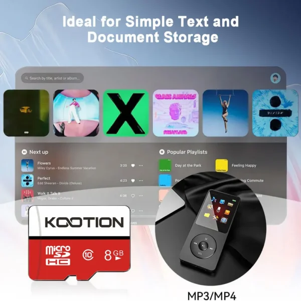 KOOTION 8GB x 2 Class10 Cards plus 1 Adapter Pack